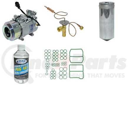 Universal Air Conditioner (UAC) KT1718 A/C Compressor Kit -- Compressor Replacement Kit