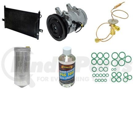 Universal Air Conditioner (UAC) KT1925A A/C Compressor & Component Kit-Compressor-condenser Replacement Kit UAC KT 1925A