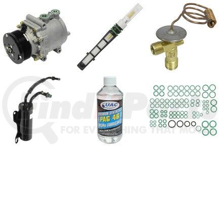 Universal Air Conditioner (UAC) KT2017 A/C Compressor Kit -- Compressor Replacement Kit