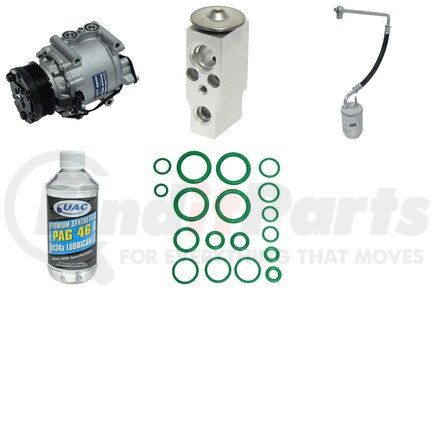 Universal Air Conditioner (UAC) KT2025 A/C Compressor Kit -- Compressor Replacement Kit