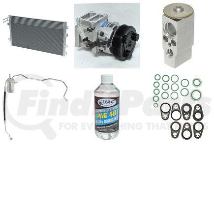 Universal Air Conditioner (UAC) KT2051B A/C Compressor Kit -- Compressor-Condenser Replacement Kit