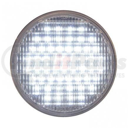 United Pacific 38065B Back Up Light - 4 in., Round, White LED/ Clear Lens, 54 LEDs, Sealed