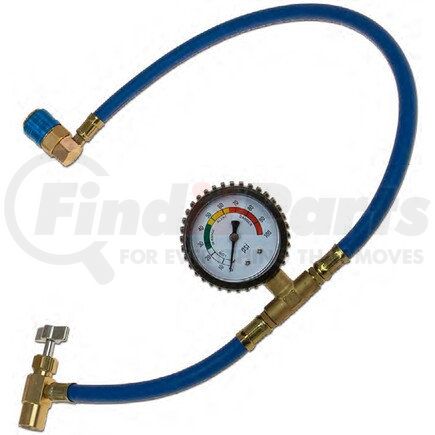Universal Air Conditioner (UAC) TO11780C A/C Repair Tool -- Brass Refrigerant Can Valve w/ LS Hose and Coupler