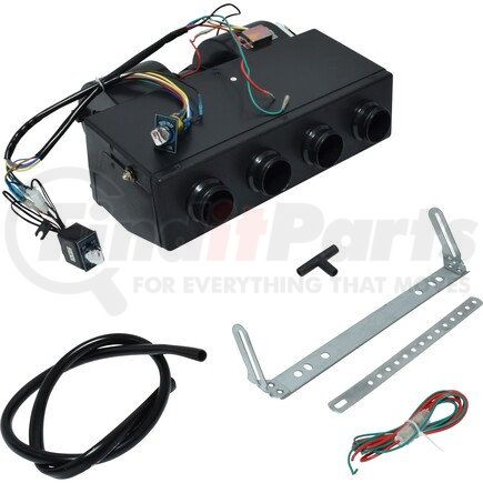 Universal Air Conditioner (UAC) UN0888-24VC HVAC Unit Case Assembly -- A/C Under Dash Unit