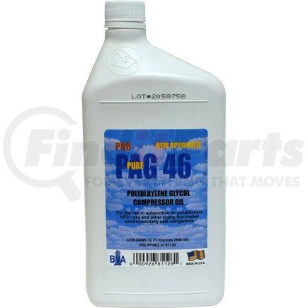 UNIVERSAL AIR CONDITIONER (UAC) RO6813 Refrigerant Oil -- Oil