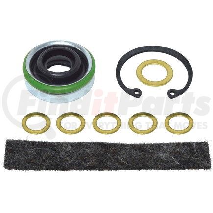 Universal Air Conditioner (UAC) SS0838-R134AC A/C Compressor Shaft Seal Kit -- Shaft Seal - Lip Seal Kit