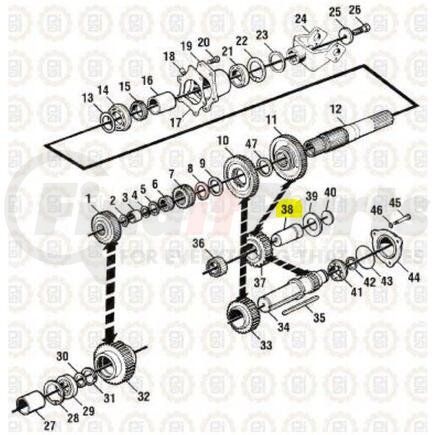 PAI GSH-6120 SHAFT