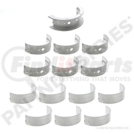 PAI 171811 Engine Crankshaft Main Bearing - Standard size; For 5.9 L and 6.7 L Engines Cummins 6B, ISB, QSB Application