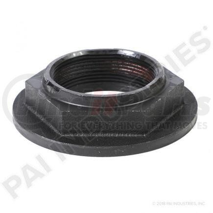 PAI EE22540 Nut - M42 x 1.5 Thread Size x 55 Flats x 20 mm Height, Flanged, Locking