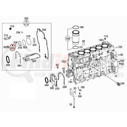 PAI 621282 Rectangular Sealing Ring