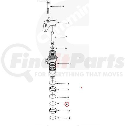 PAI 121313 O-Ring - 0.07 in C/S x 1.301 in ID 1.78 mm C/S x 33.05 mm ID Viton 75, Gold Teflon Coat Series # -027