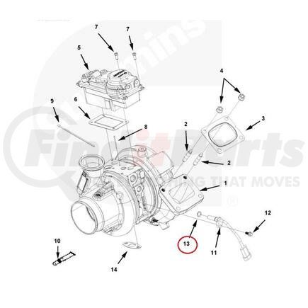 PAI 121416 O-Ring - 0.398in ID x 0.063in C/S 10.10mm ID x 1.60mm C/S Viton (75), Green Teflon Coat