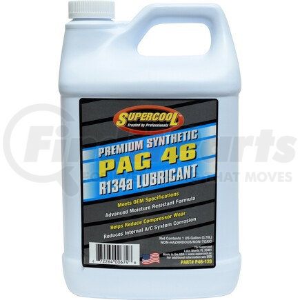 Universal Air Conditioner (UAC) RO6814B Refrigerant Oil -  Premium Synthetic, PAG 46, R134a Lubricant, 1 Gallon