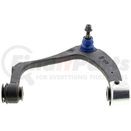 Mevotech CMS501337 Suspension Control Arm and Ball Joint Assembly - Front, LH, Upper, Forged Steel, Greaseable
