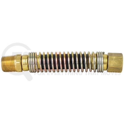 Tectran 16G06-88F Air Brake Hose Assembly - 6 in., 3/8 in. Hose I.D, with Spring Guards
