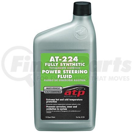 ATP TRANSMISSION PARTS AT-224 Synthetic Power Steering Fluid