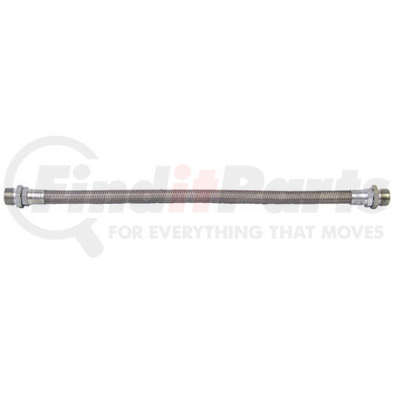 Tectran 19DC324 Air Brake Compressor Discharge Hose - 24 in., Stainless Steel Outer Braid