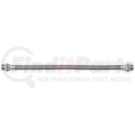 Tectran 19DC318 Air Brake Compressor Discharge Hose - 18 in., Stainless Steel Outer Braid