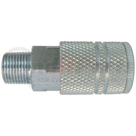 Tectran 36C4-4M Air Brake Air Line Fitting - Brass, 1/4 in. Nominal Size, 1/4 in. NPT Male, Socket