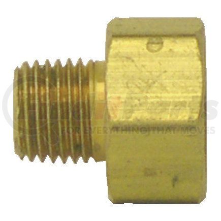 Tectran 148-2A Inverted Flare Fitting - Brass, Connector Tube to Male Pipe, 1/8 in. Tube, 1/8 in. Thread