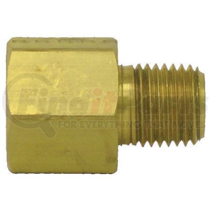 Tectran 33-4A Flare Fitting - Brass, 1/4 - in. Tube, 1/8 in. Thread, Female to Male Pipe