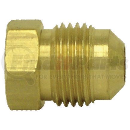 Tectran 58-10 Flare Fitting - Brass, 5/8 inches Tube Size, Seal Plug