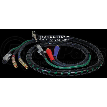 Tectran 168087 Articflex Air Brake Hose and Power Cable Assembly - 8 ft., 3-in-1 AirPower Lines