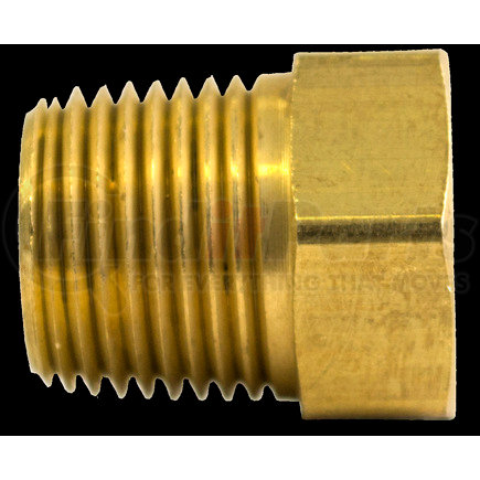 Tectran 47911 Inverted Flare Fitting - Brass, 3/16 in. Male Flare, 3/16 in. Female Flare