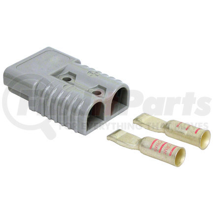Tectran 5007-4 Battery Connector - 2/0 Gauge, 350 AMP, 0.484in. I.D Contact, Gray Housing
