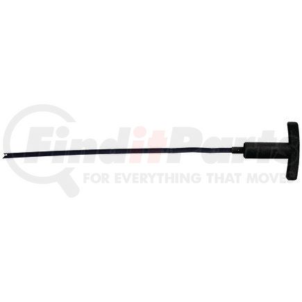 TECTRAN 23-36021 Engine Oil Dipstick - 3/8 in. x 60 in. Long, Black Handle, Universal T-Style Handle