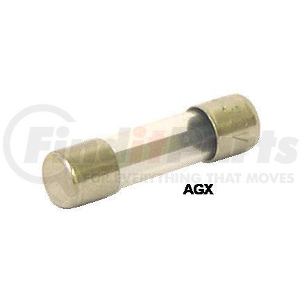 Tectran 88-0012 Multi-Purpose Fuse - AGX Glass, Rated for 32 VDC, 1 in. Length