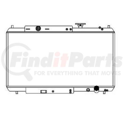 CSF 2850K 92-00 HONDA CIVIC W/ K-SW