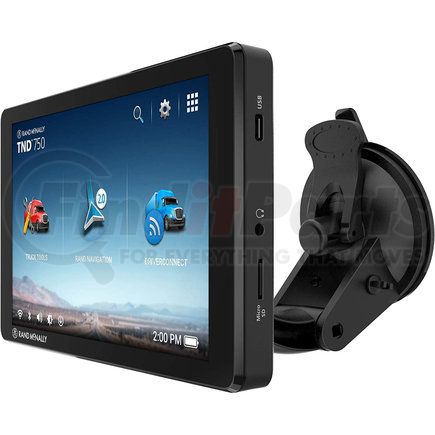 Rand McNally TND750 GPS Navigation System - TND 750 Truck GPS, 3D Structure Views, 7" Display, Magnetic Mount, 32GB Storage