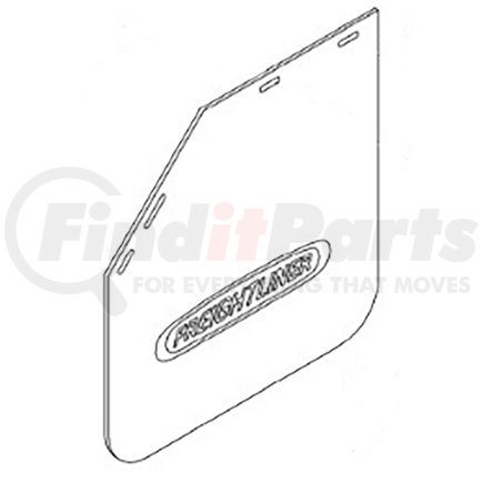 Freightliner 22-69608-221 MUD FLAP