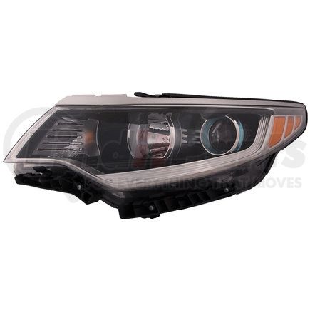 DEPO 323-1157L-AC2 Headlight - Left, Clear Lens, Halogen Bulbs included, CAPA Certified, OE 92101A8060