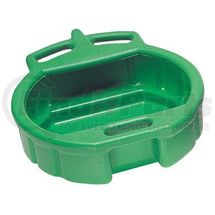 Lisle 17952 4.5 Gallon Spill-Proof Anti-Freeze Drain Pan - Green