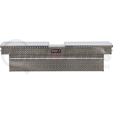 BUYERS PRODUCTS 1710410 Truck Tool Box - Aluminum, Gull Wing, Diamond Tread, 18/11 x 20 x 71/60 in.