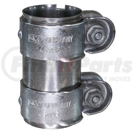 CRP EXC0021 Exhaust Muffler Clamp - Rear, 45 mm x 95 mm, for 2002-2006 Audi A4
