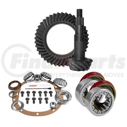 USA Standard Gear ZGK2022 Differential Ring and Pinion - 8.6" GM 3.73, Install Kit, Axle Bearings/Seal