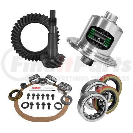 USA Standard Gear ZGK2193 Differential Ring and Pinion - 8.25" CHY 3.55, Install Kit, Posi, 1.618" ID Axle Bearings