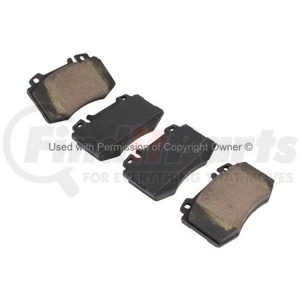 MPA Electrical 1003-0847AC Quality-Built Black Series Ceramic Brake Pads w/ Hardware