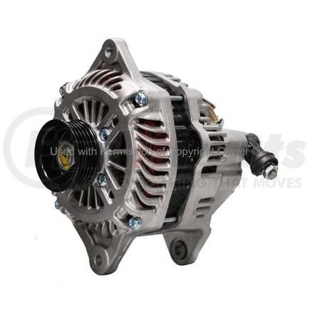 MPA Electrical 15718N Alternator - 12V, Mitsubishi, CW (Right), with Pulley, Internal Regulator