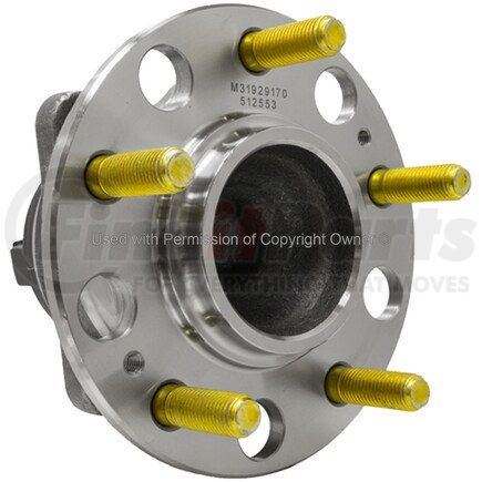 MPA Electrical WH512553 Wheel Bearing and Hub Assembly