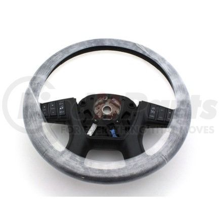 Peterbilt J91-6002-210 Steering Wheel, Leather Multifunction, Amber BK