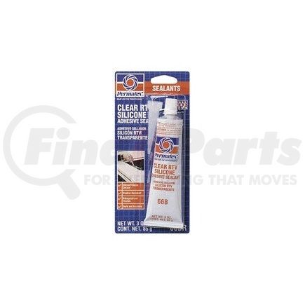 Permatex 80050 Clear RTV Silicone Adhesi