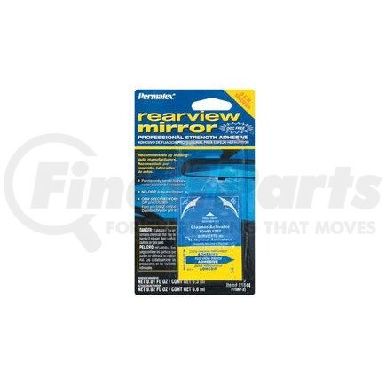 Permatex 81844 Permatex Rearview Mirror Adhesive Kit (81844)