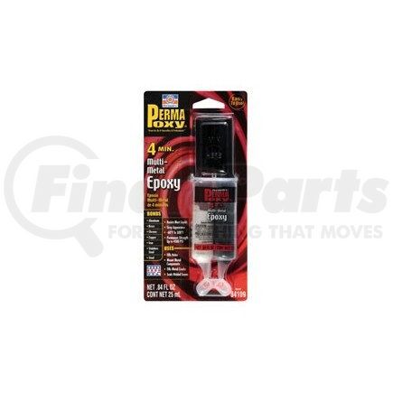 Permatex 84109 4 Minute Multi-Metal Epox