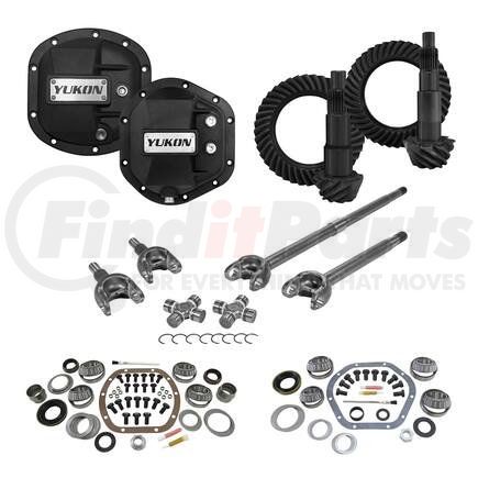 Yukon YGK014STG3 Stage 3 Re-Gear Kit upgrades front/rear diffs; 24 spl; incl covers/fr axles