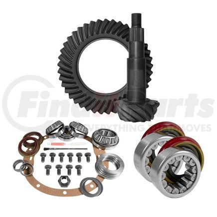 Yukon YGK2032 8.6in. GM 3.73 Rear Ring/Pinion; Install Kit; Axle Bearings/Seal