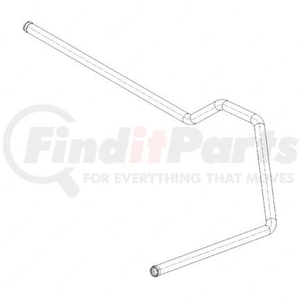Detroit Diesel 23532435 Engine Crankcase Breather Pipe